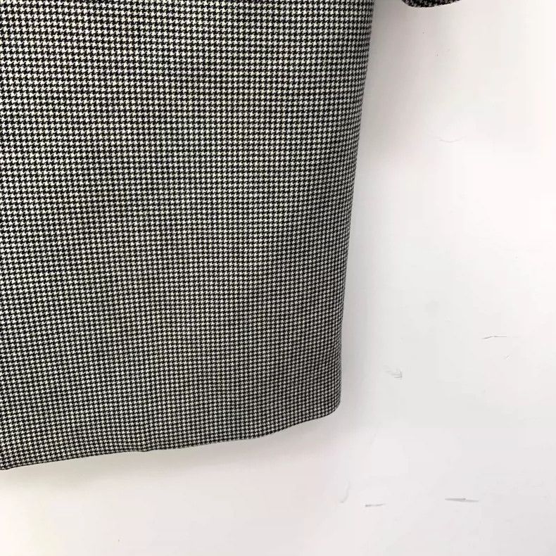 Balenciaga Balenciaga size 46 Color-block houndstooth wool lapel long Size S / US 4 / IT 40 - 5 Thumbnail