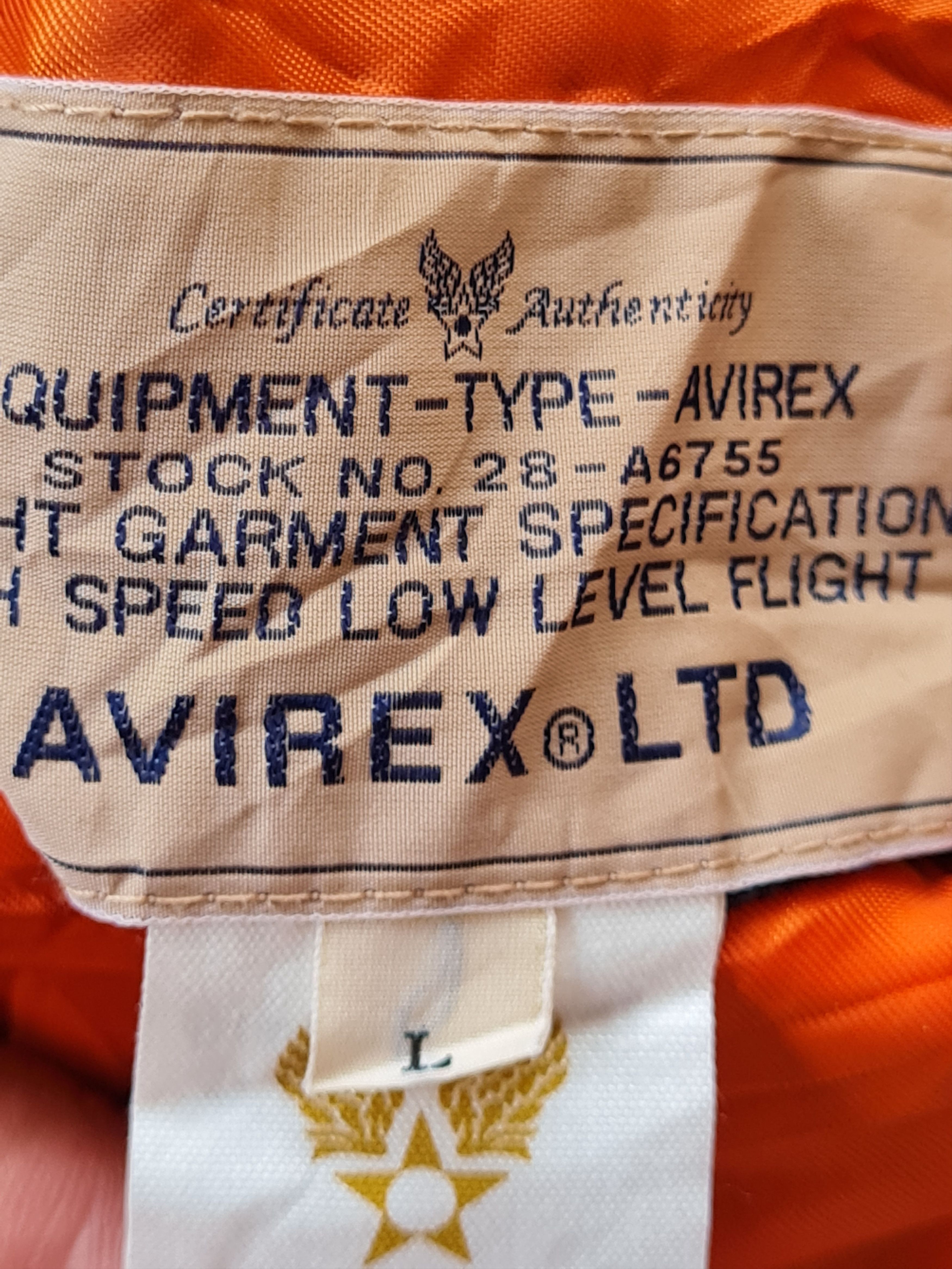 Avirex Vtg Avirex Anniversary 35th 2010 Bomber Jacket Revisible Size US L / EU 52-54 / 3 - 10 Thumbnail