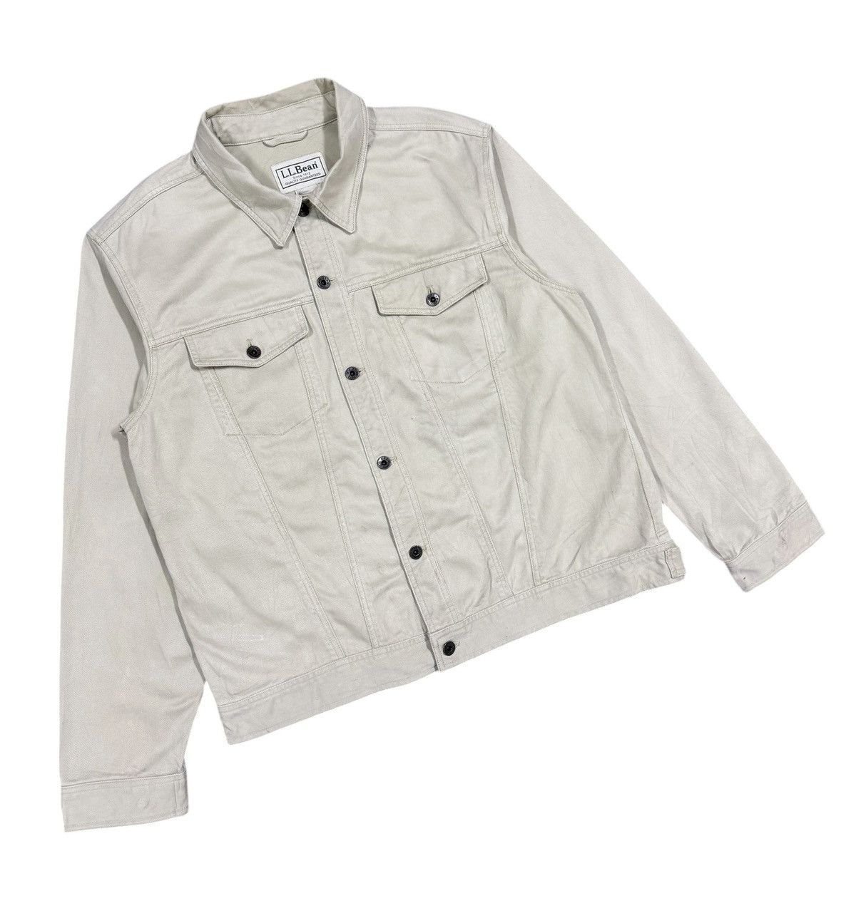 L.L. Bean Vtg🔥LL.Bean Trucker Jacket Size US L / EU 52-54 / 3 - 5 Thumbnail