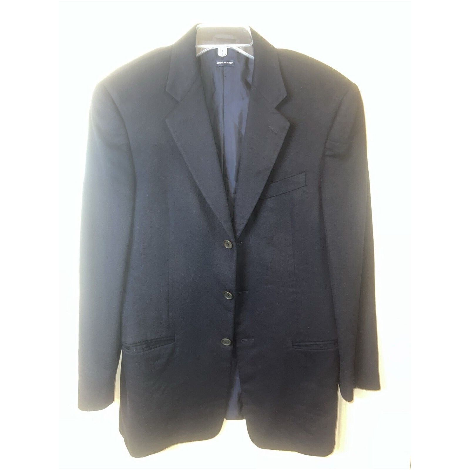 Giorgio Armani Giorgio Armani Classico Men’s Sport Blazer Black 48R Casual Size 48R - 1 Thumbnail