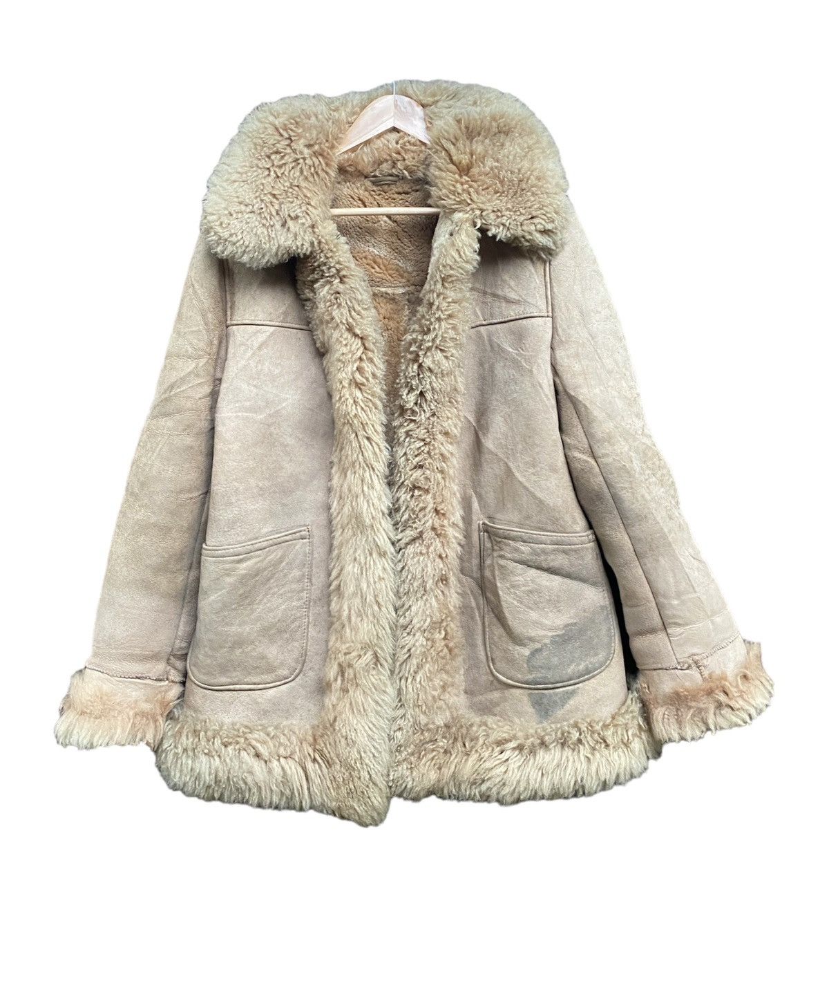 Leather Vintage Minx Fur Leather Jacket Size US M / EU 48-50 / 2 - 2 Thumbnail
