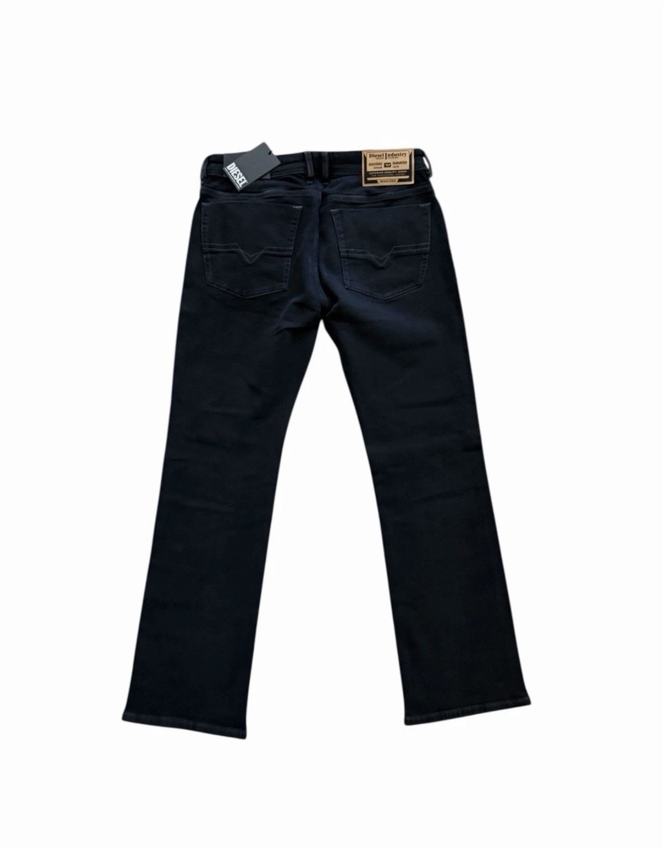 Diesel Diesel Mens Zatiny Bootcut Jeans RE064 Black Size 34/32 Size US 34 / EU 50 - 4 Thumbnail