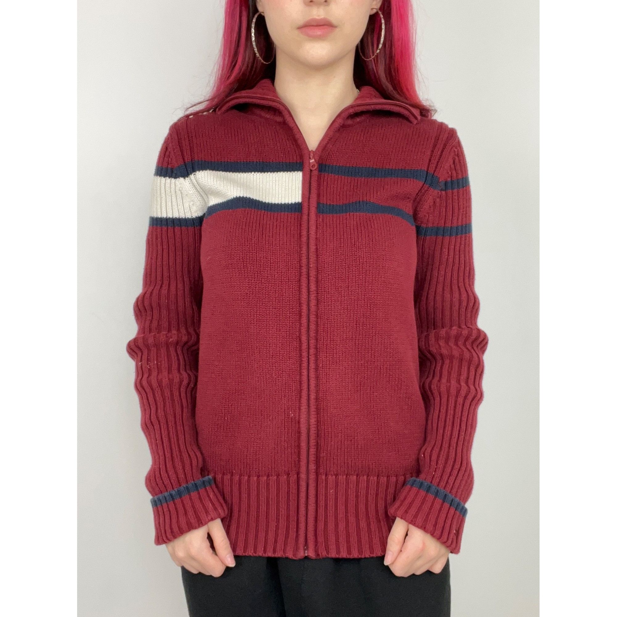 Tommy Hilfiger Tommy Hilfiger Knit Zip Up Jacket Size US M / EU 48-50 / 2 - 1 Thumbnail
