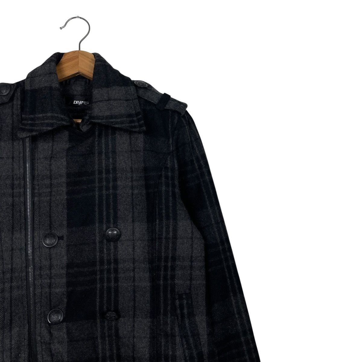 Other Japanese Brand Diviner Tartan Double Breasted Jacket Size US S / EU 44-46 / 1 - 5 Thumbnail