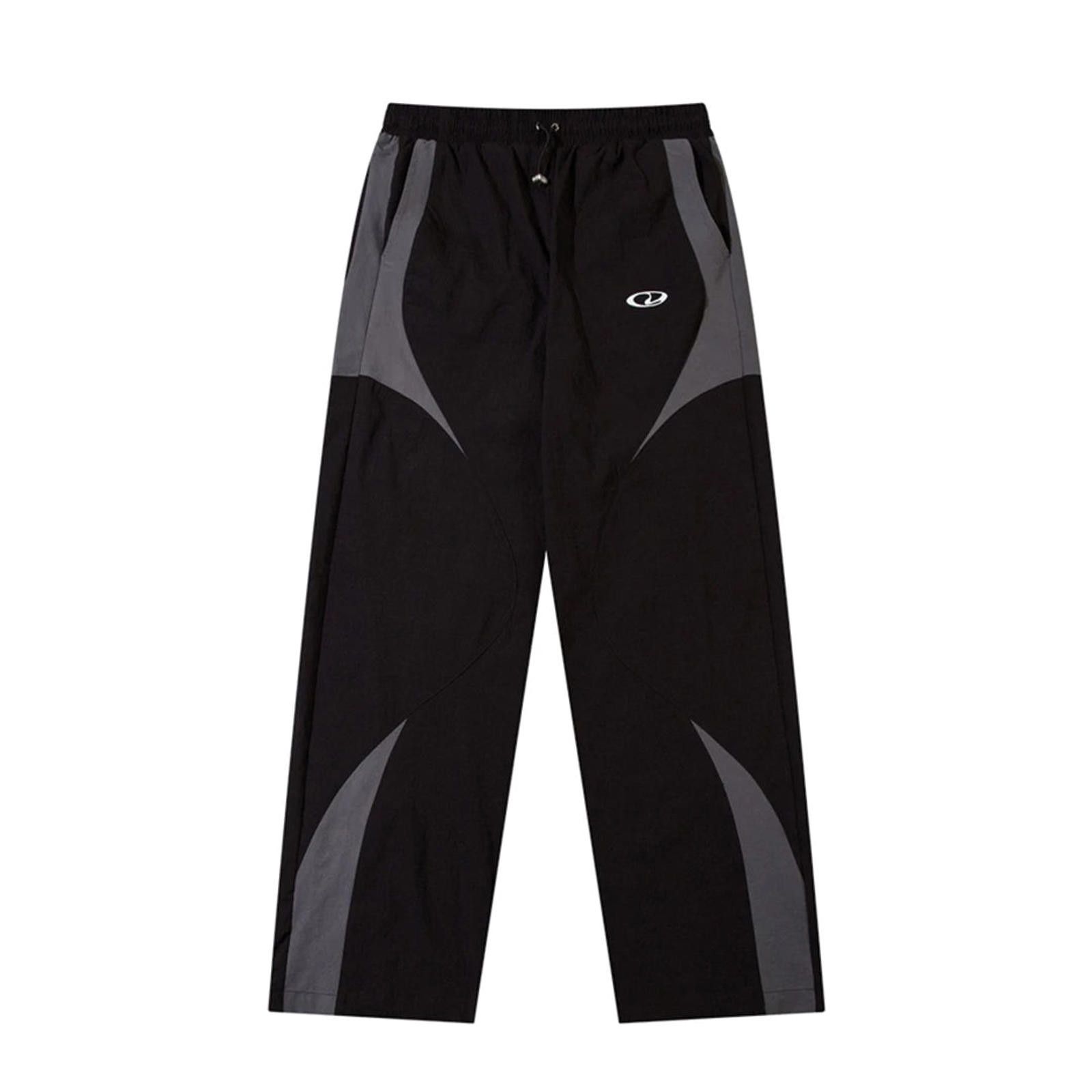 Japanese Brand Black and Gray Baggy Casual Pants, Relaxed Fit Trousers Size US 32 / EU 48 - 1 Thumbnail