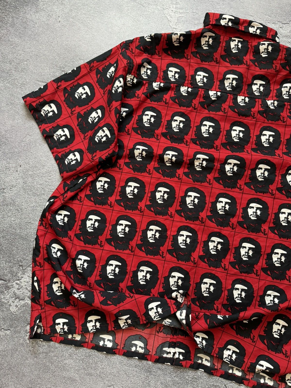 Vintage Duke 4XL Che Guevara vintage monogram shirt button up polo Size US XXL / EU 58 / 5 - 14 Thumbnail