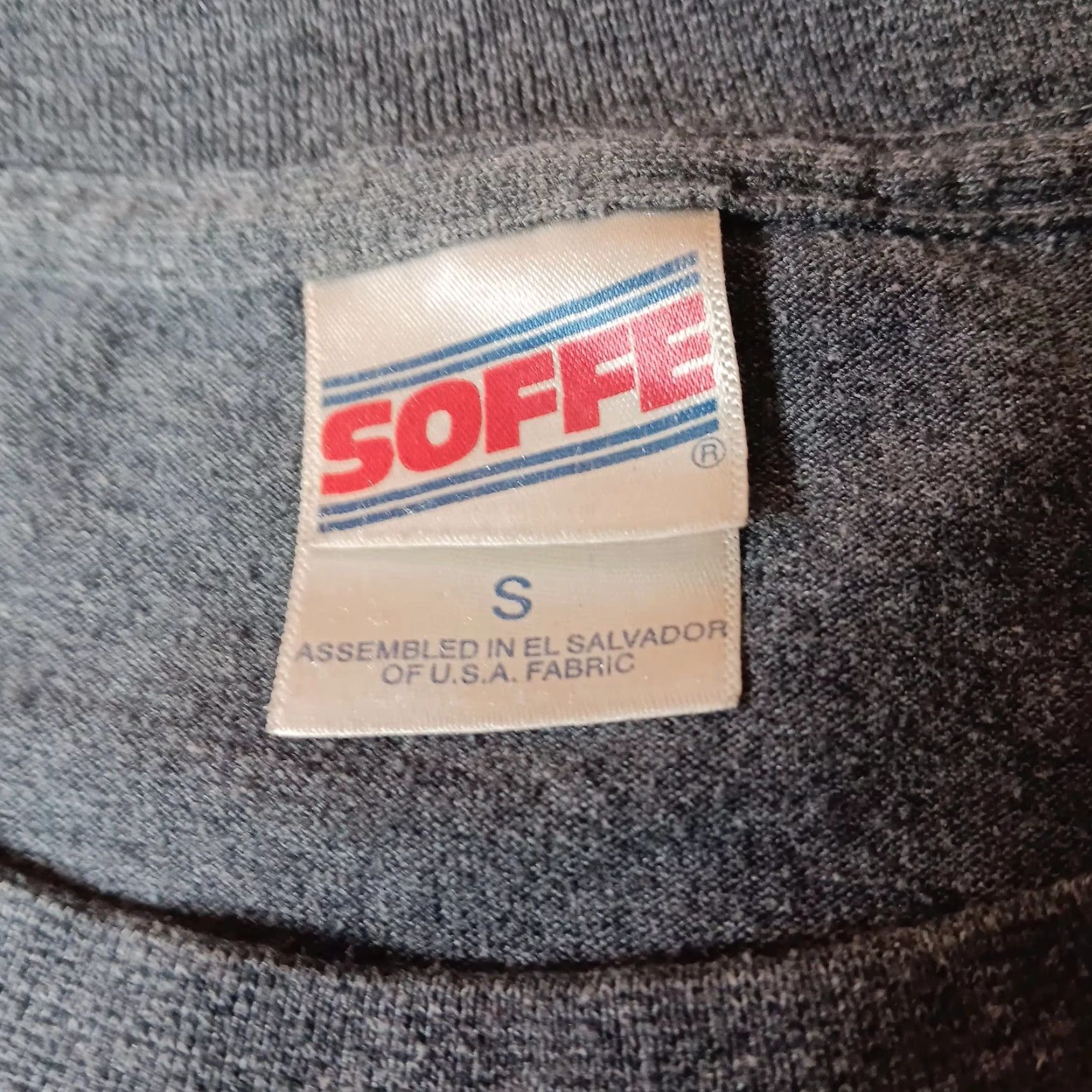 Soffe VINTAGE Soffe Military T-Shirt Men Small Fort Bragg North Carolina US Army Airborne Graphic Cotton Size US S / EU 44-46 / 1 - 6 Thumbnail