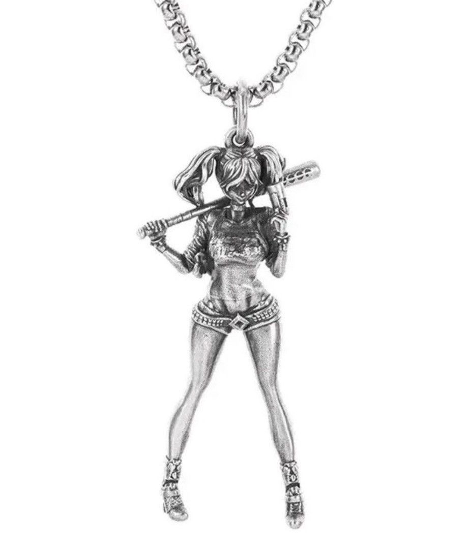 Jewelry Punk Necklace Gothic Chain Size ONE SIZE - 2 Thumbnail