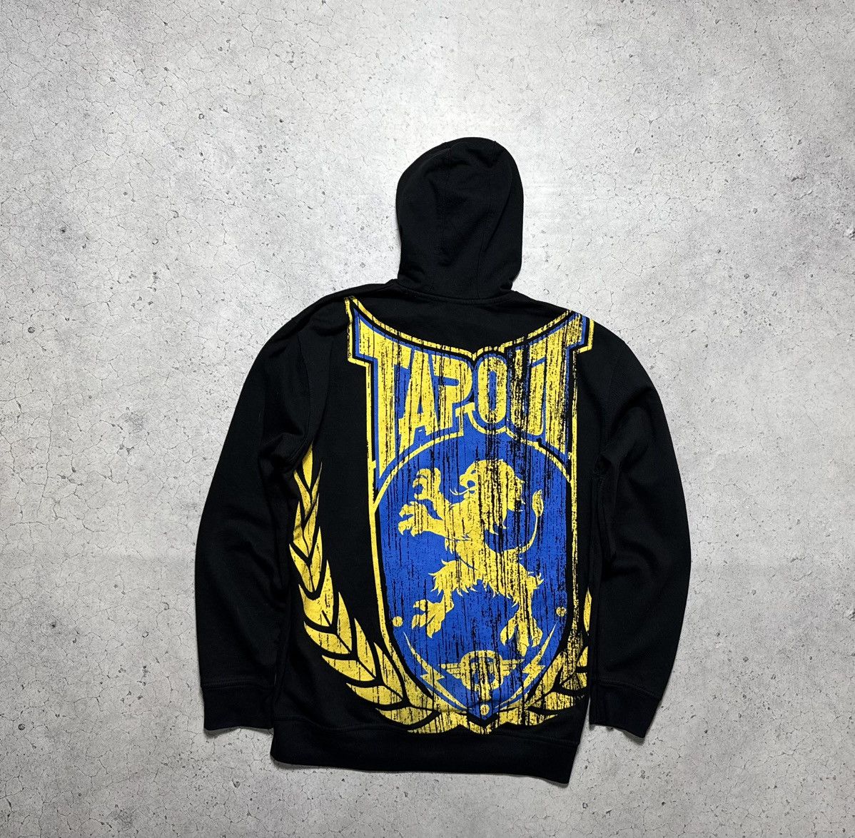 Tapout Tapout Sweden Full Zip Hoodie Big Logo Black Size L Size US L / EU 52-54 / 3 - 1 Thumbnail