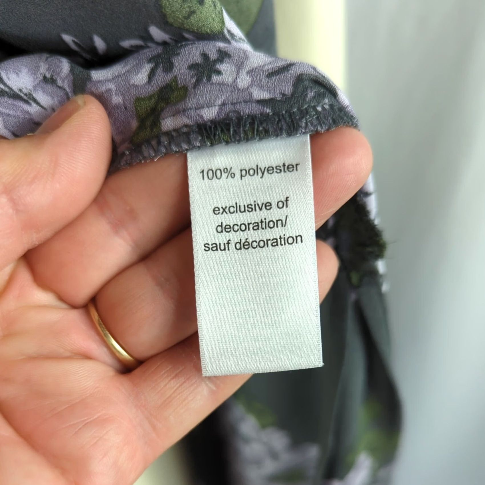 Vintage Maurices Womens L Sheer Gray Floral Duster Cardigan Tie Front Bell Sleeve Chiffon NWT Romper? Size L / US 10 / IT 46 - 6 Thumbnail