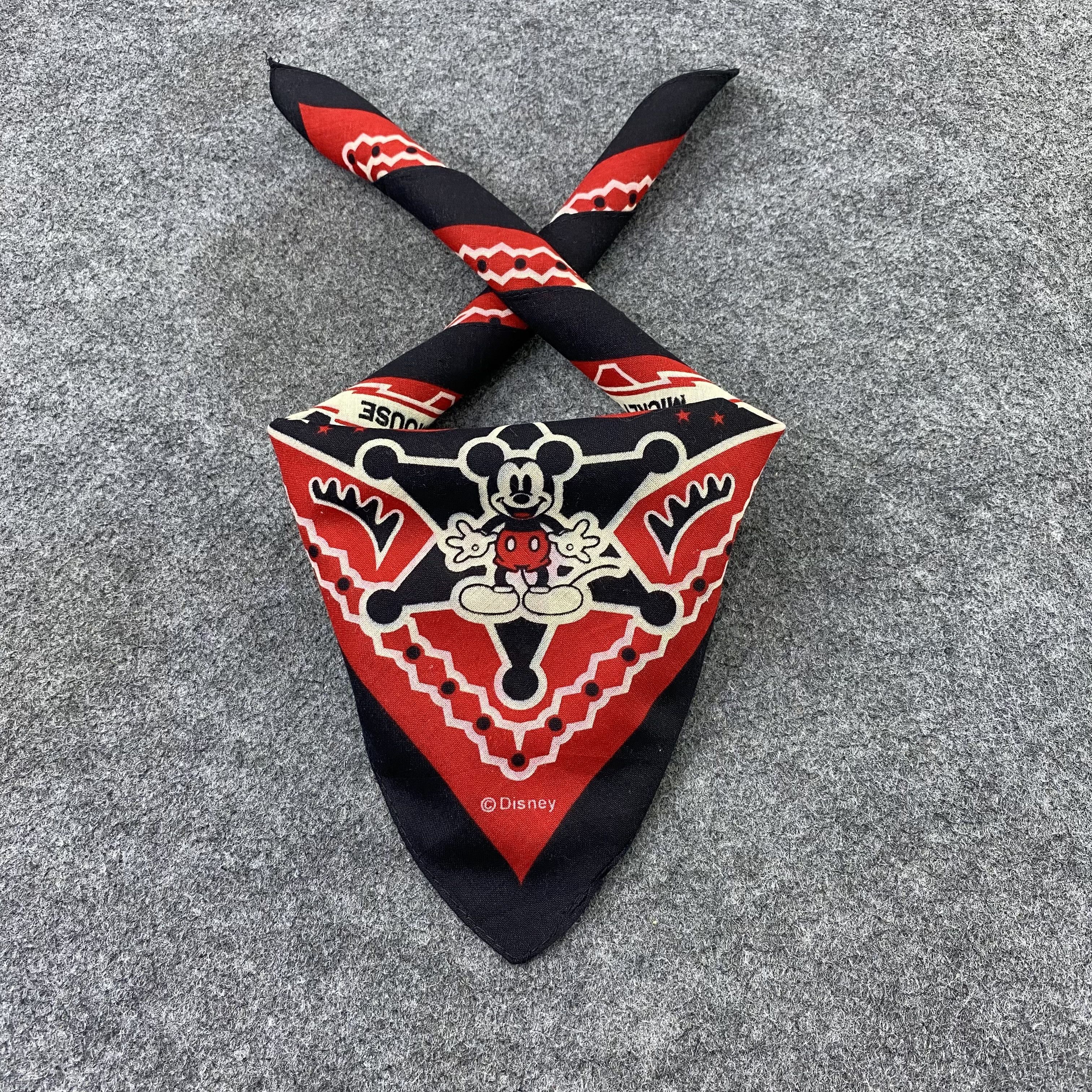 Anime Disney Handkerchief Cartoon Mickey mouse-B1419 Size ONE SIZE - 3 Thumbnail