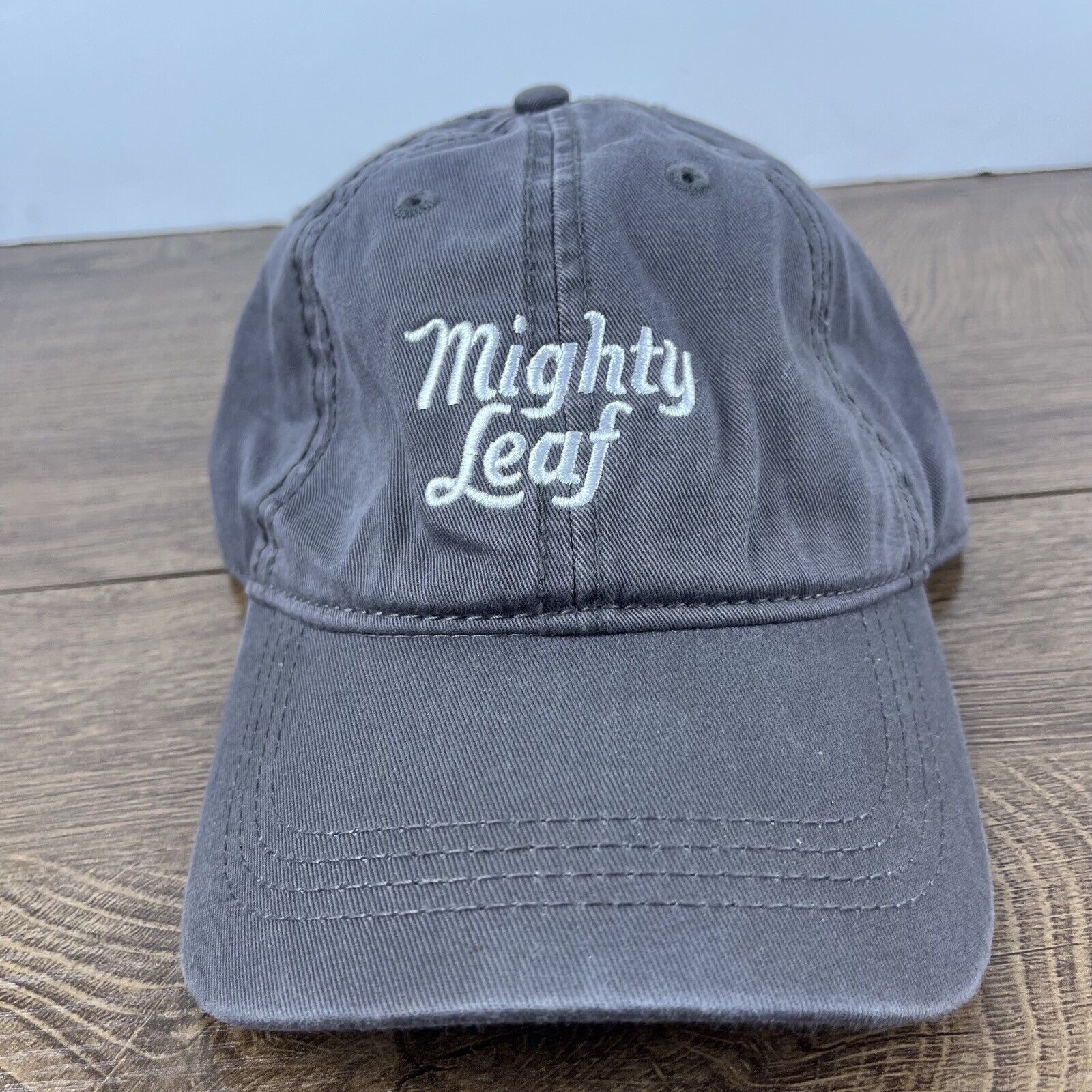 Other Mighty Leaf Hat Gray Adjustable Hat Gray Adult Size Hat Size ONE SIZE - 2 Thumbnail