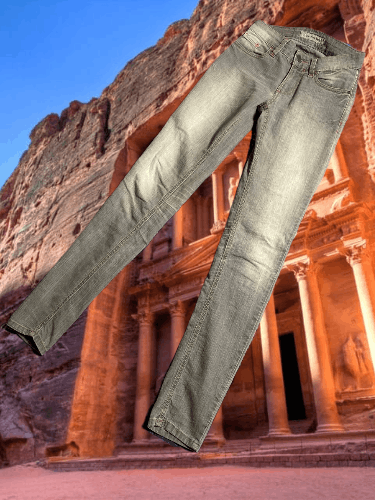 Calvin Klein × Vintage Calvin Klein Slim Skinny Denim Jeans Size 25" / US 0 / IT 36 - 1 Thumbnail