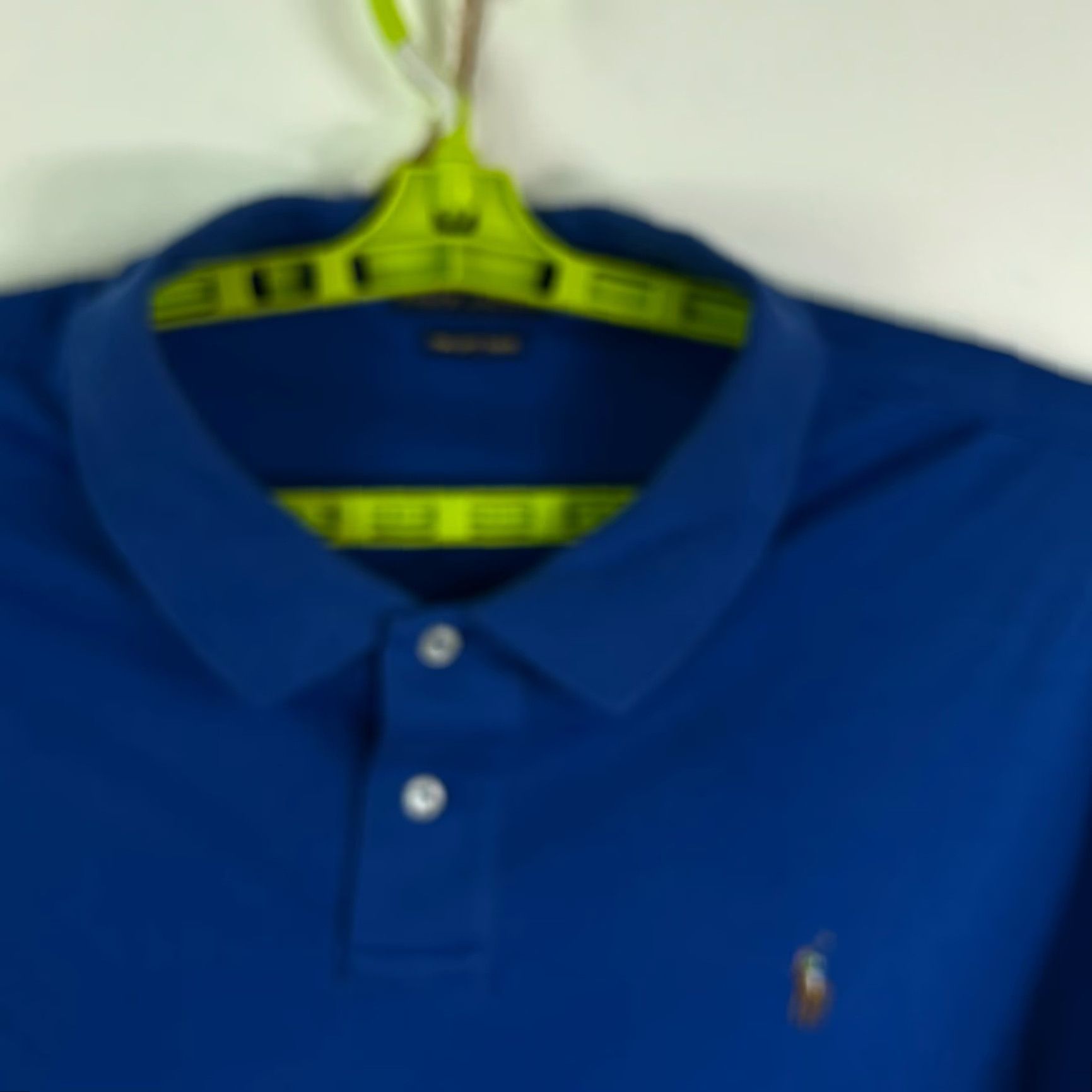 Ralph Lauren Ralph Lauren Pima Soft Touch Polo Shirt 2XL Mens Blue Short Sleeve Size US XXL / EU 58 / 5 - 3 Thumbnail