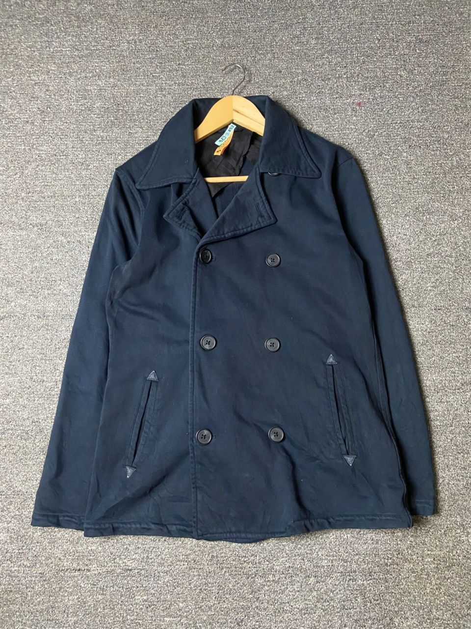 SHIPS Ships + Jet Blue Double Breasted Jacket (176) Size US M / EU 48-50 / 2 - 1 Thumbnail
