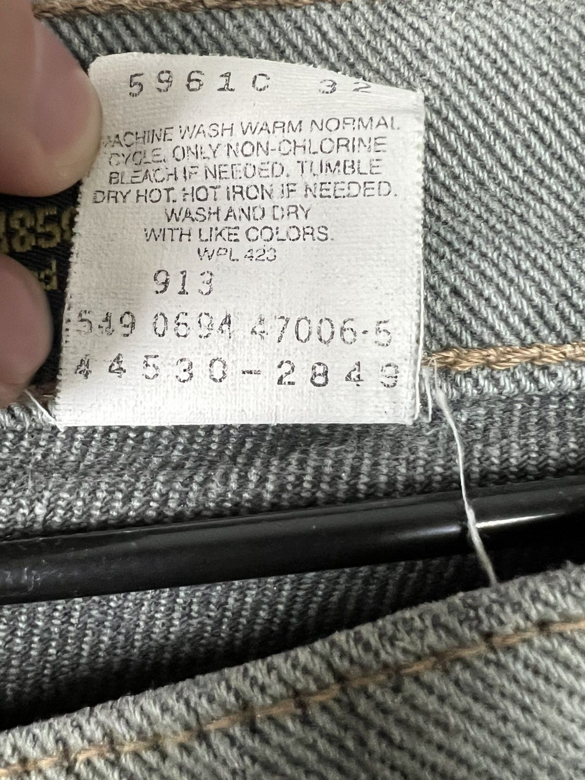 Levi's Vintage Levi’s silver tab made in USA men’s jeans Size US 34 / EU 50 - 6 Thumbnail