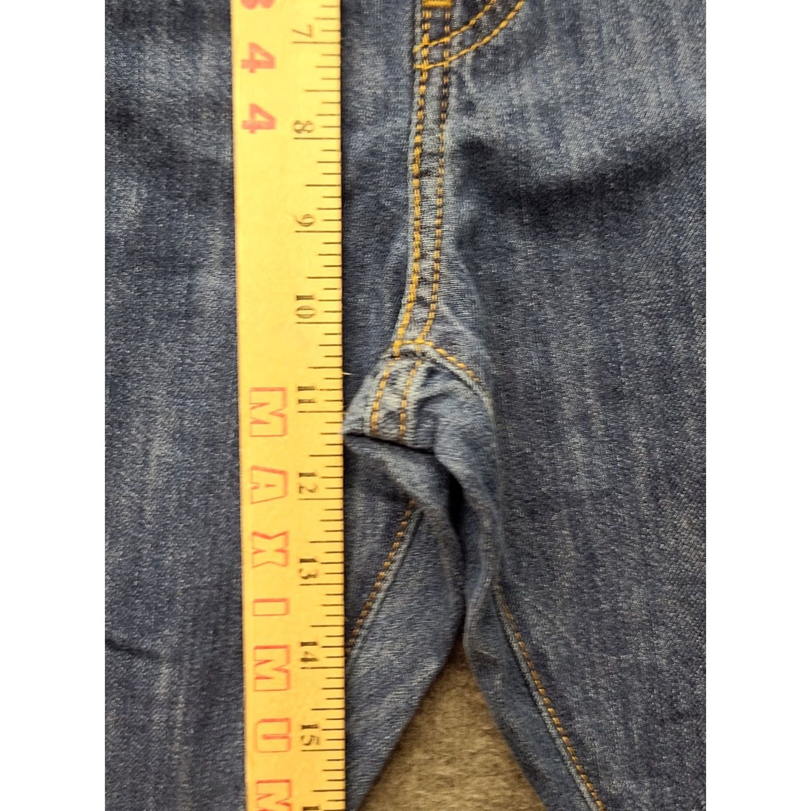 Levi's Levi's Jeans Womens 31x30 Slim Fit Straight Leg Mid Rise Stretch Denim Blue Size 24" / US 00 / IT 34 - 6 Thumbnail