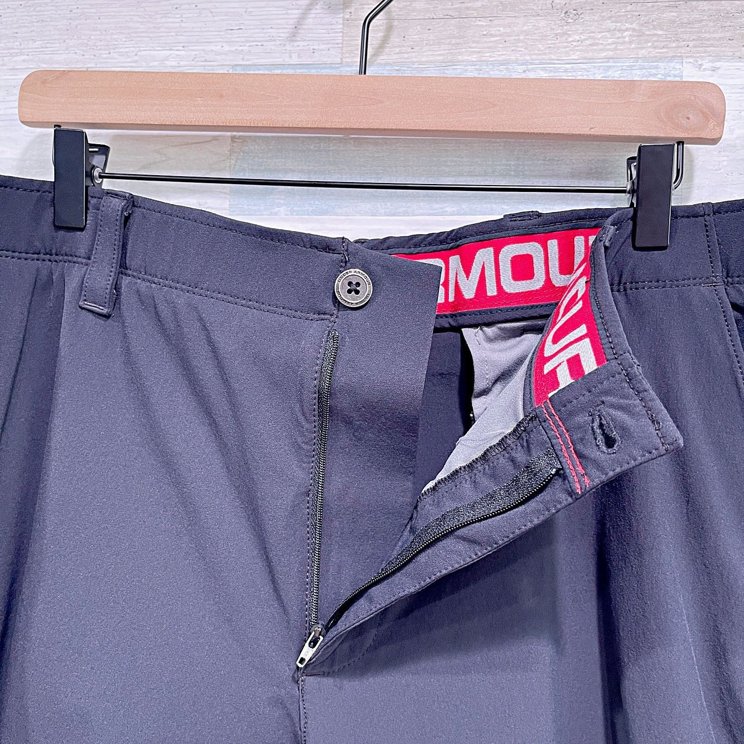 Under Armour UNDER ARMOUR Performance Stretch Golf Pants Black Mens 40 Size US 40 / EU 56 - 2 Thumbnail