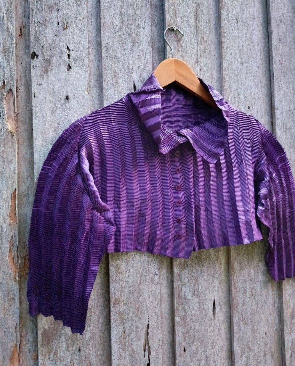 Other Masaki Matsouka pleats Cardigan designer Size S / US 4 / IT 40 - 2 Thumbnail