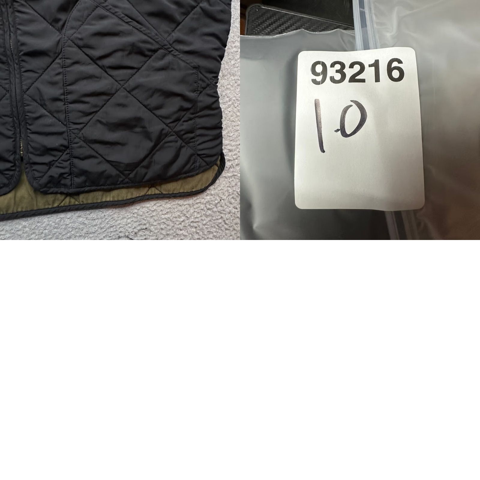 J.Crew J.CREW Walker Vest Quilted Full Zip Mens Large Navy Blue Black Green 47752 Size US L / EU 52-54 / 3 - 8 Thumbnail