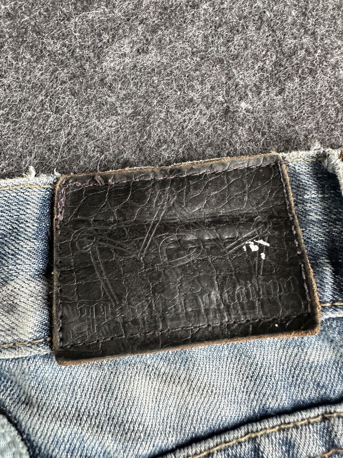 14th Addiction × Hysteric Glamour × If Six Was Nine Pasta Denim Nice Faded Distressed Denim D487 Size US 30 / EU 46 - 11 Thumbnail