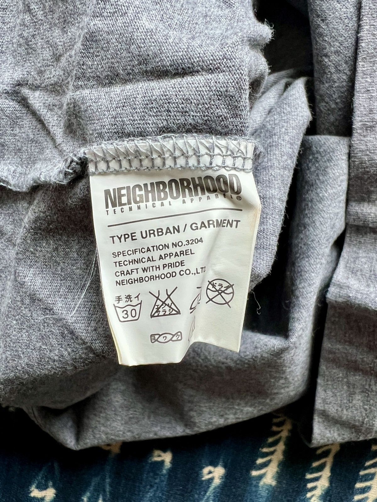 Neighborhood Neighborhood Archive Classic logo t-shirt S Size US S / EU 44-46 / 1 - 11 Thumbnail