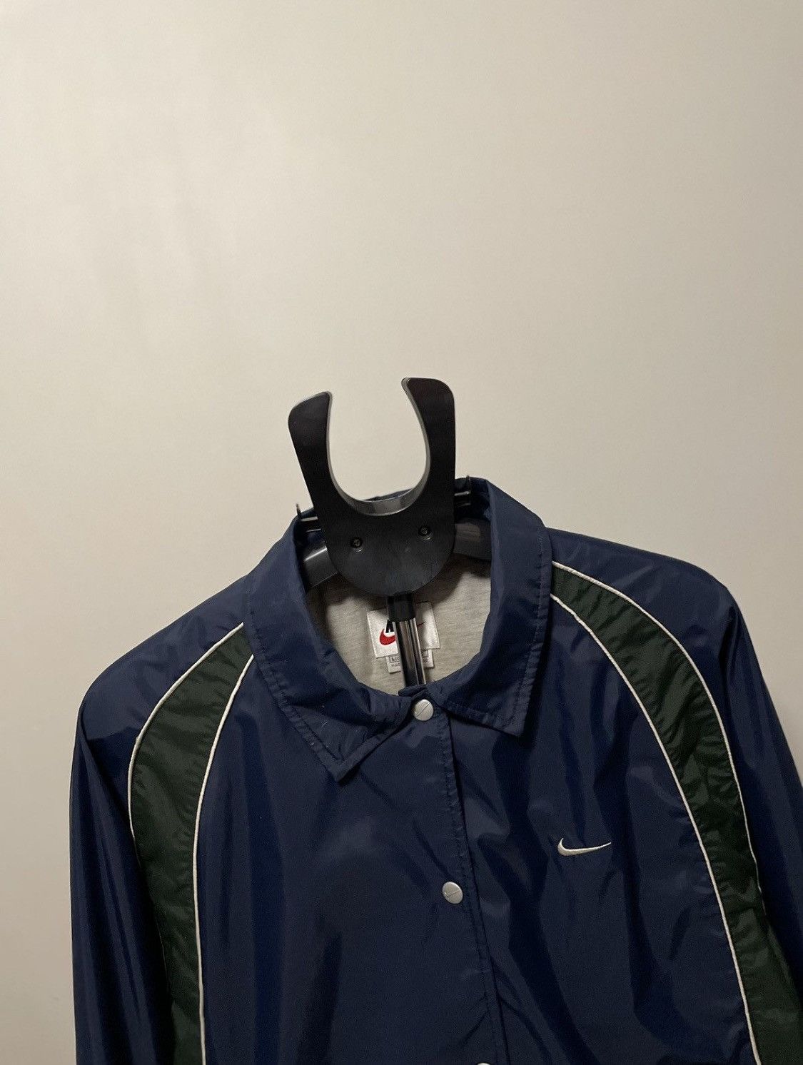 Nike × Vintage Nike Vintage Y2K Nylon Track Jacket Size US S / EU 44-46 / 1 - 2 Thumbnail