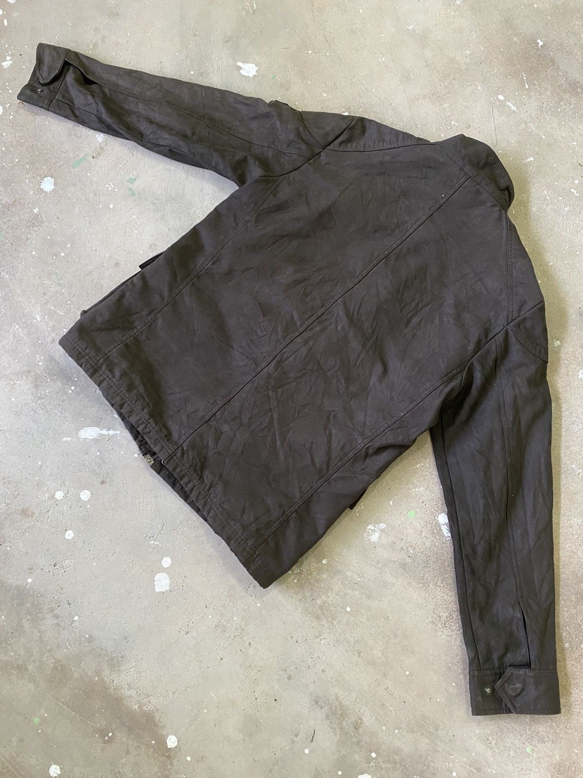 Japanese Brand DJ Honda Faux Suede Tactical Field Jacket Size US L / EU 52-54 / 3 - 14 Thumbnail