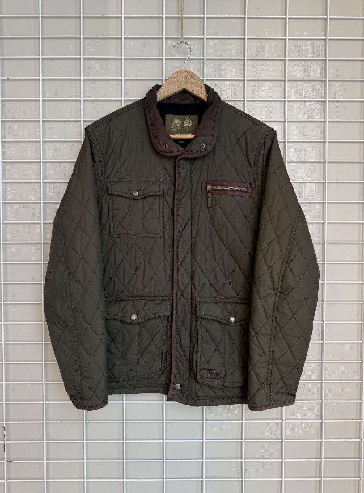 Musto Musto Kingston Quilted Jacket Mens Size M Zip Coat Vintage Size US M / EU 48-50 / 2 - 1 Thumbnail
