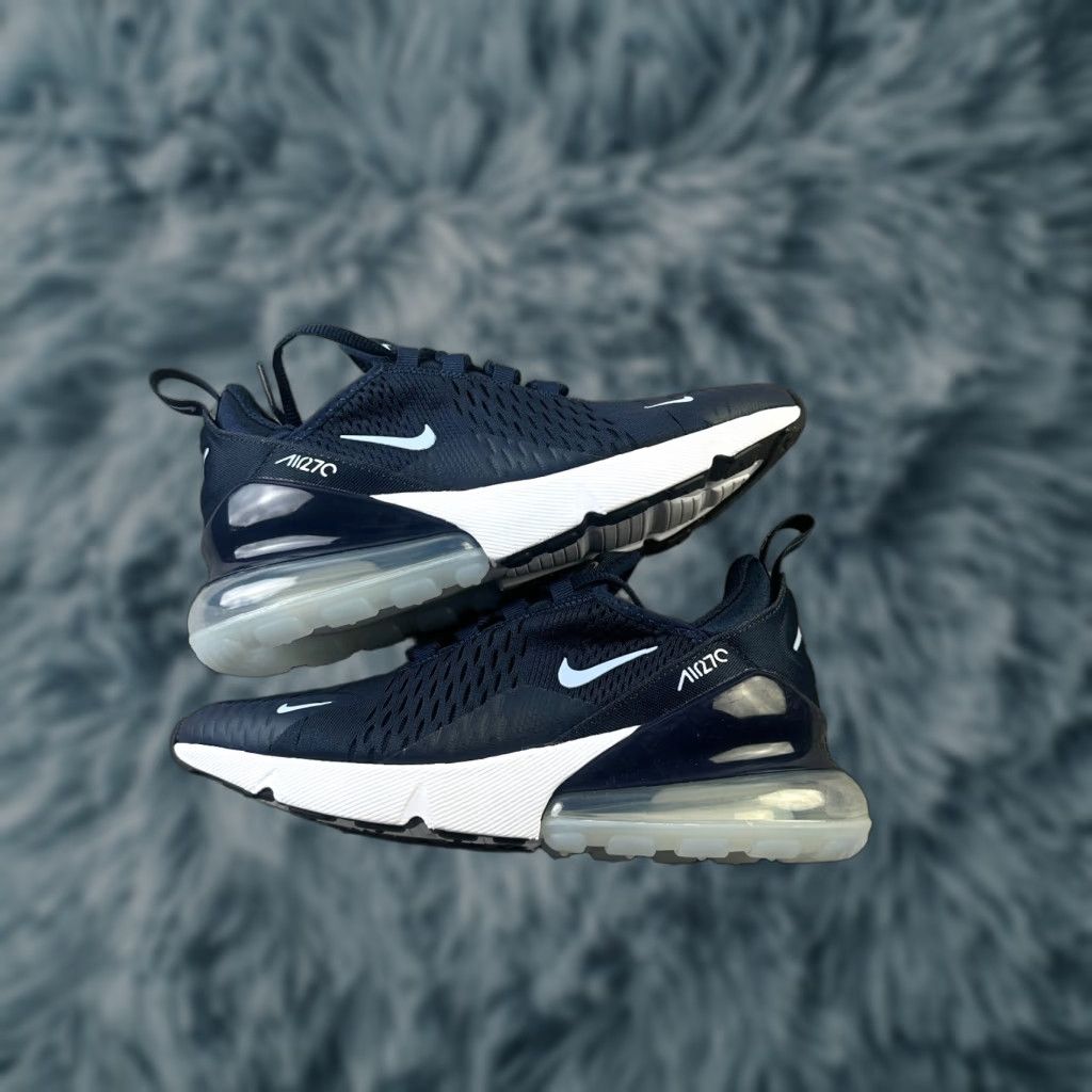 Nike Nike Air Max 270 GS Blue Obsidian5 Sneakers 4.5Y Women's 6 943345-407 Size US 4.5 / IT 34.5 - 1 Thumbnail