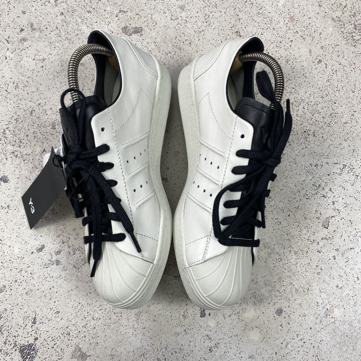 Y-3 Adidas Y-3 Superstar "Orbit Grey" Yohji Yamamoto JR4216 Size US 7 / EU 40 - 7 Thumbnail
