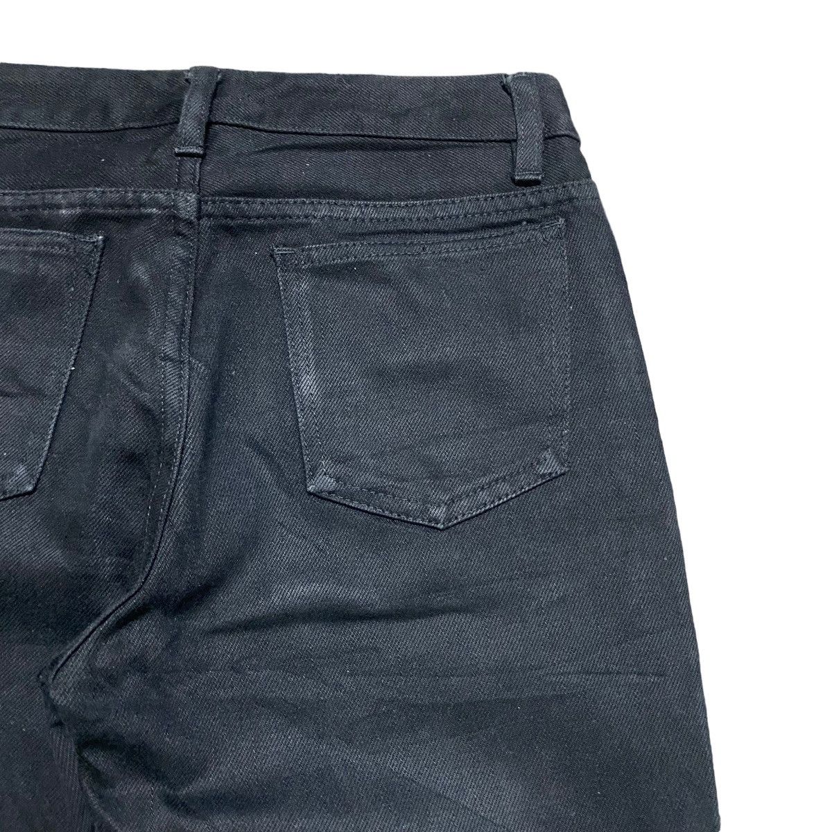 RIPVANWINKLE Rip Van Winkle Black Denim Flare Jeans Size 26" / US 2 / IT 38 - 12 Thumbnail