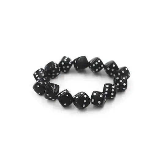 Jewelry × Vintage Black Ball 8 Dice Bracelet Size ONE SIZE - 2 Thumbnail