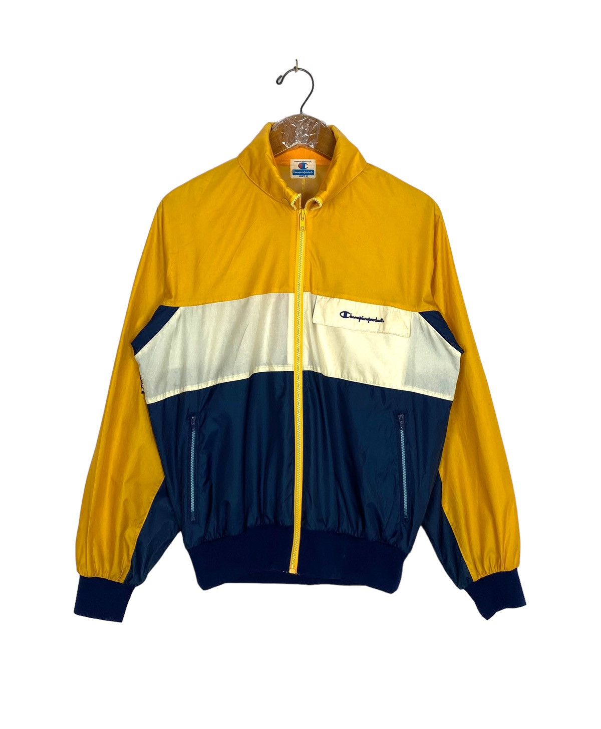 Champion Rare‼️ Vtg Champion Script Logo Windbreaker Made in Japan Size US S / EU 44-46 / 1 - 1 Thumbnail