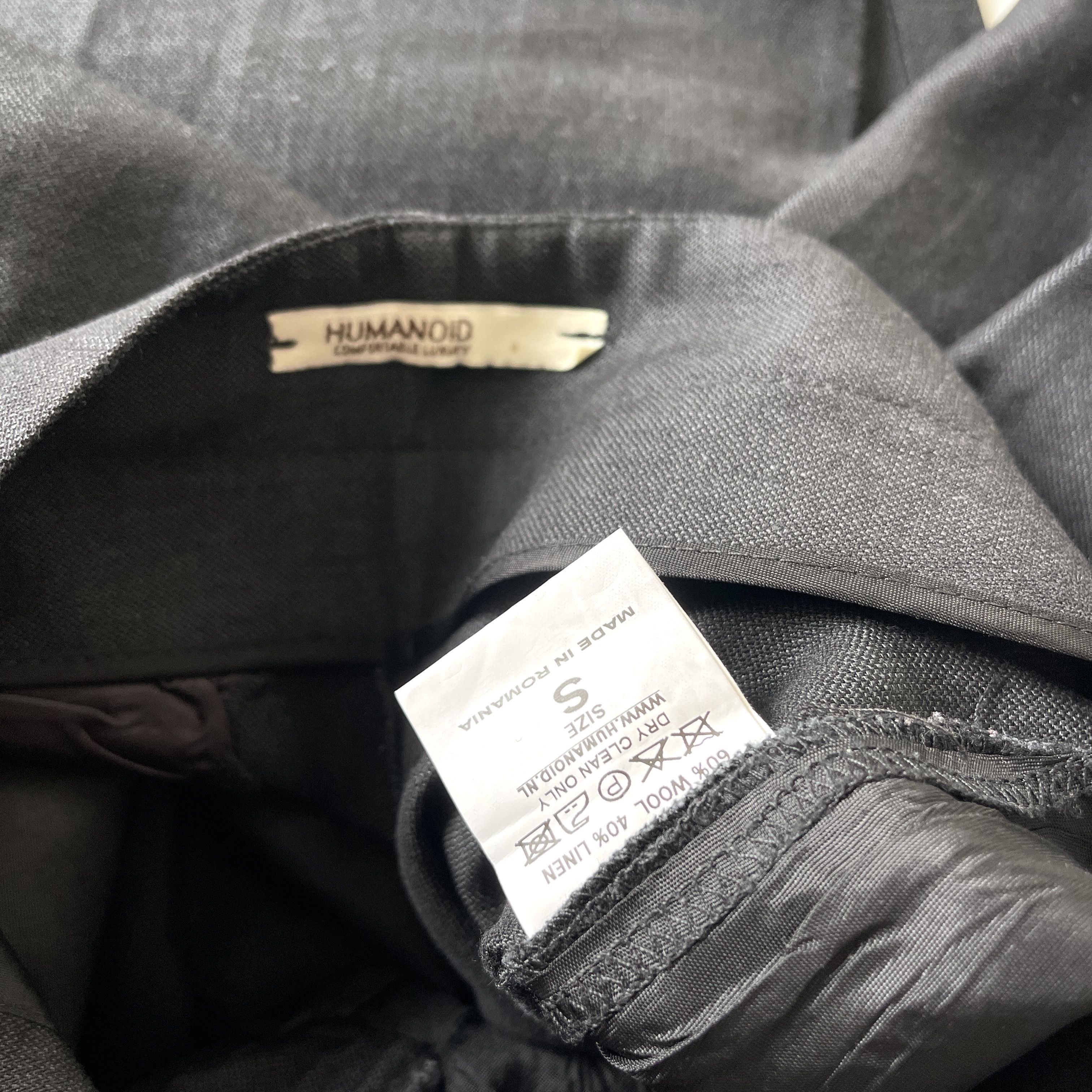 HUMANOID HUMANOID Gray Wool/Linen Pants size S Size 26" / US 2 / IT 38 - 6 Thumbnail