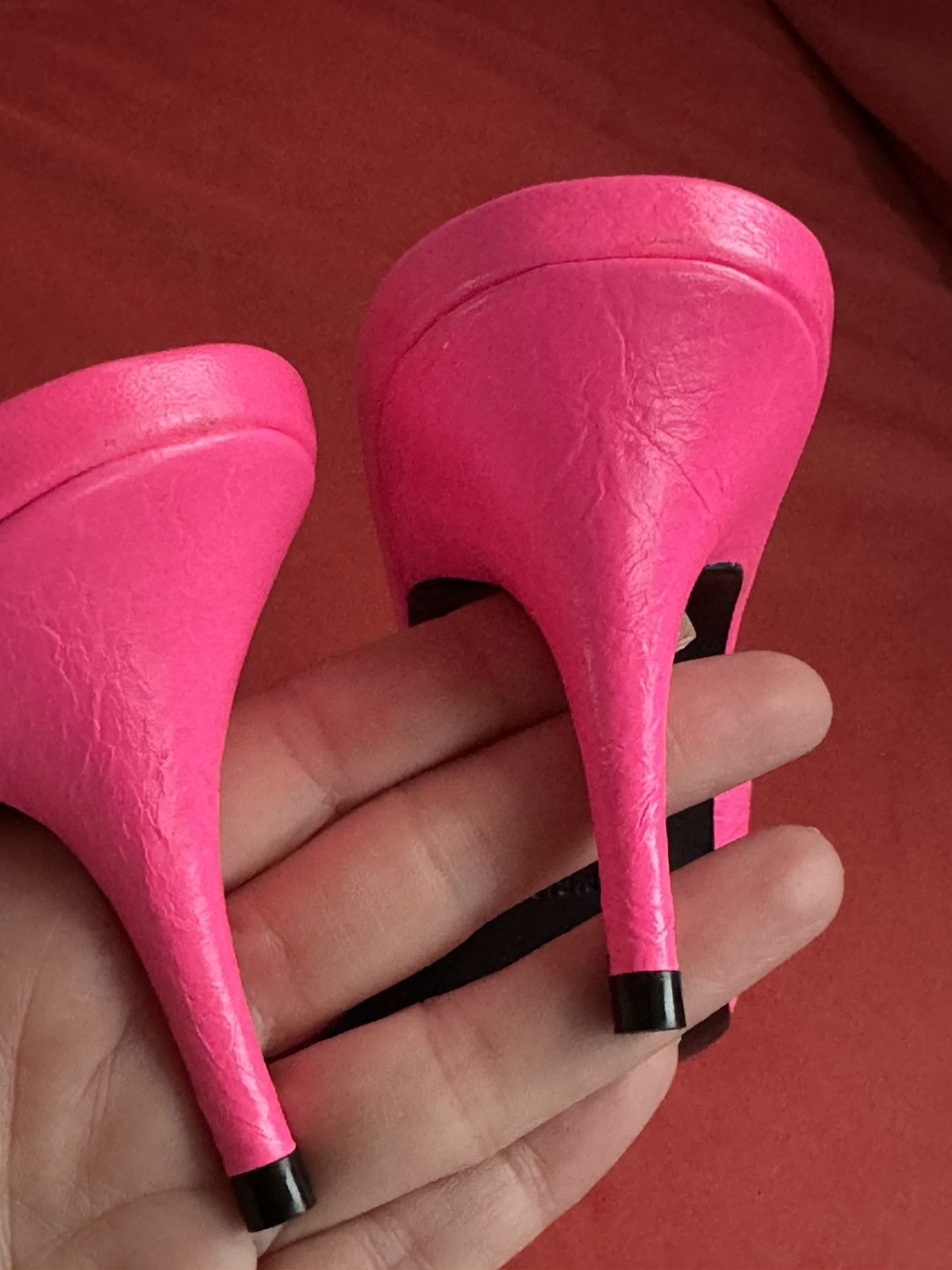 Balenciaga Balenciaga pink Cagole mules, size 38 It Size US 8 / IT 38 - 9 Thumbnail