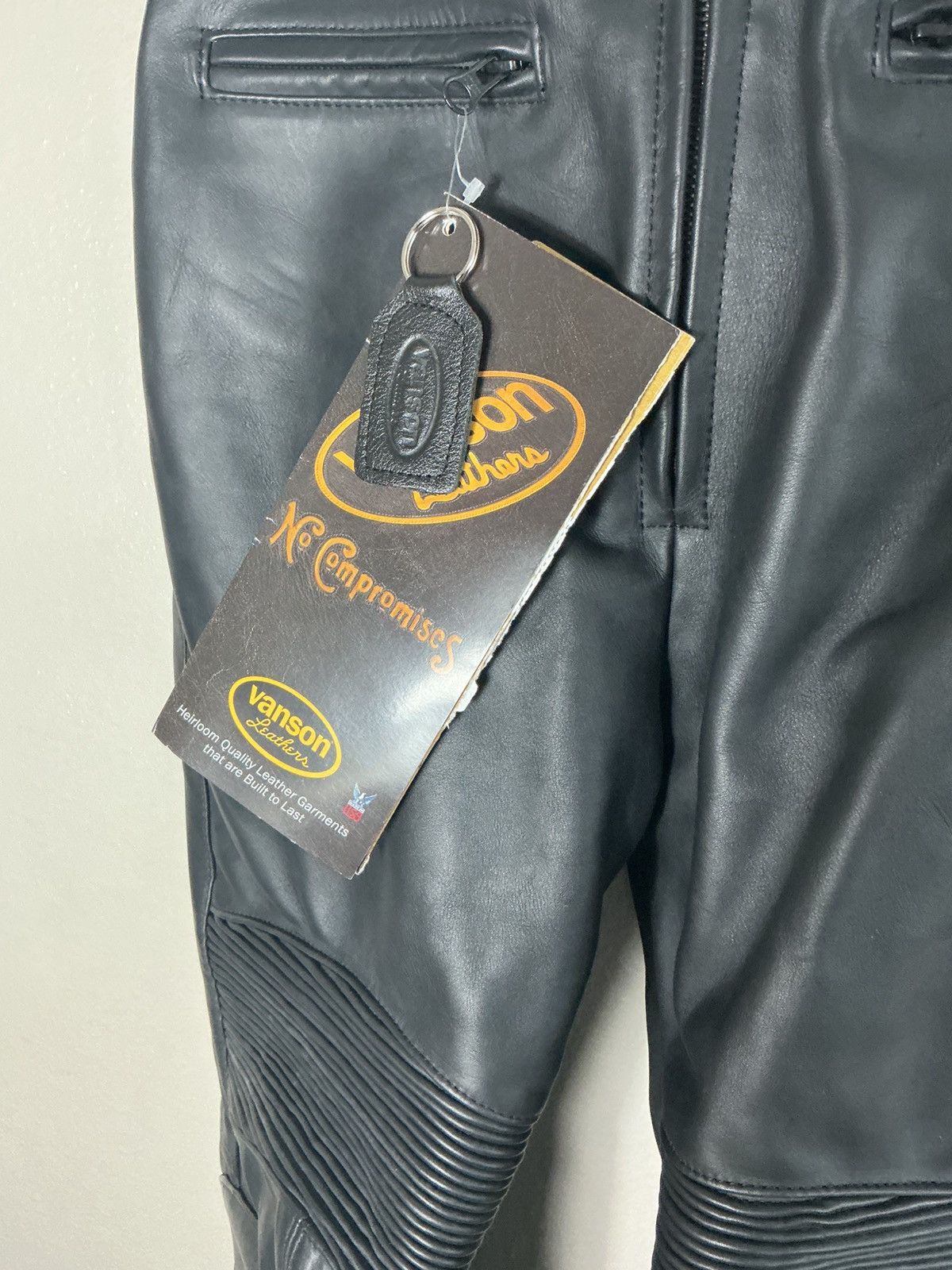 Harley Davidson Harley Davidson x Vanson Leather Pant Trouser Womens Size 8 Size 30" / US 8 / IT 44 - 2 Thumbnail