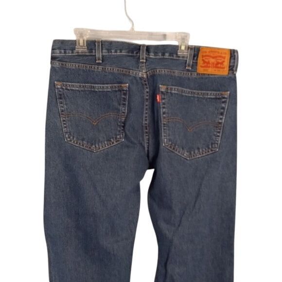 Levi's Levis 505 Size 38x29 Mens Regular Fit Straight Leg Jeans Blu Size US 38 / EU 54 - 6 Thumbnail