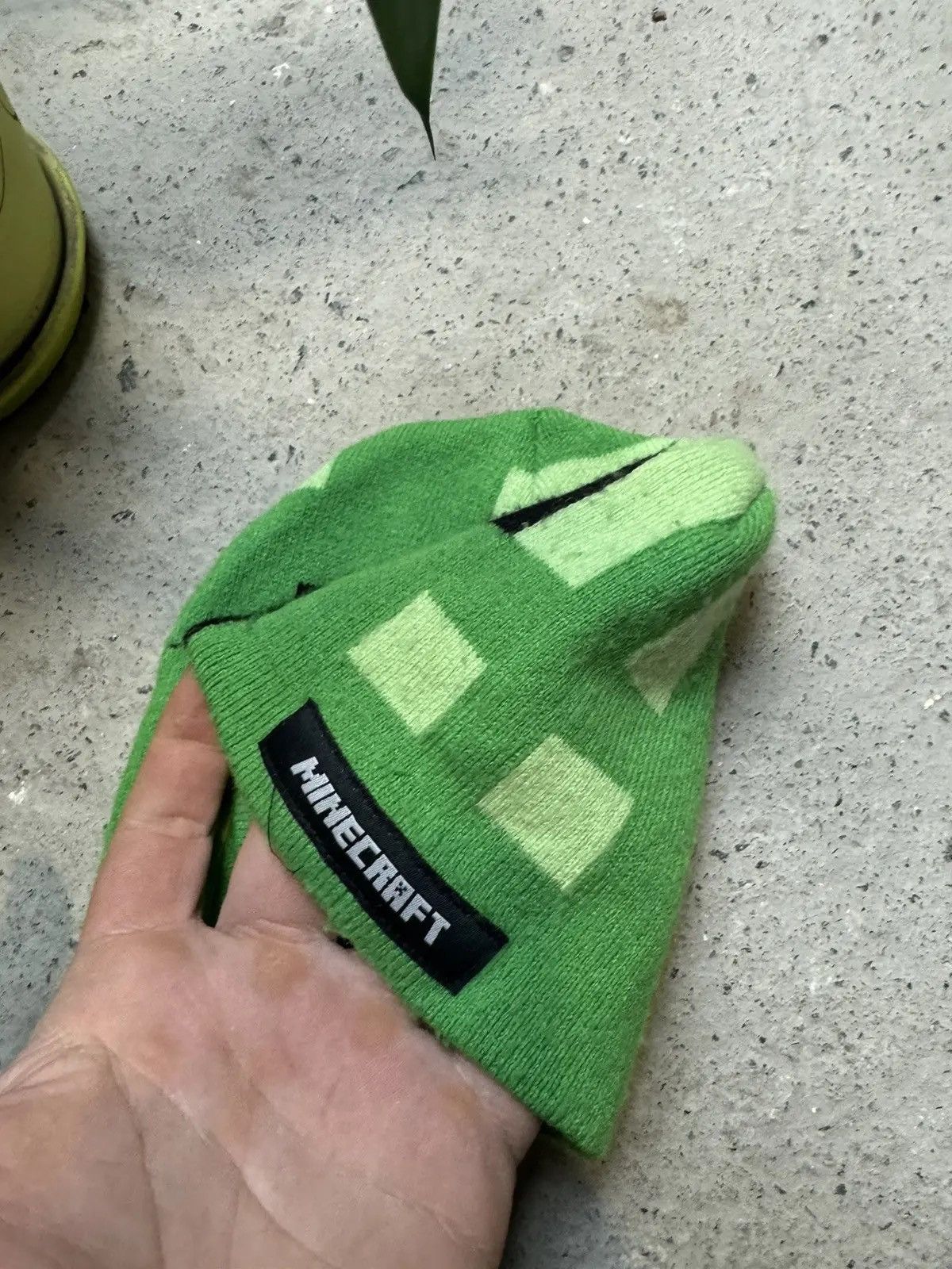 Vintage Y2K MINECRAFT CREEPER BAP HAT BEANIE CAP Size ONE SIZE - 2 Thumbnail