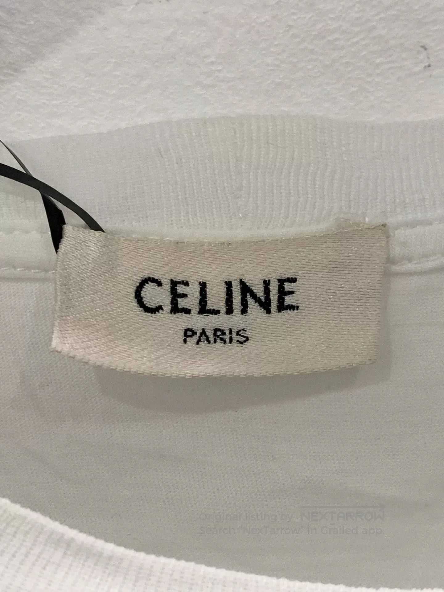 Other Celine Black Logo White Short. Size L / US 10 / IT 46 - 5 Thumbnail