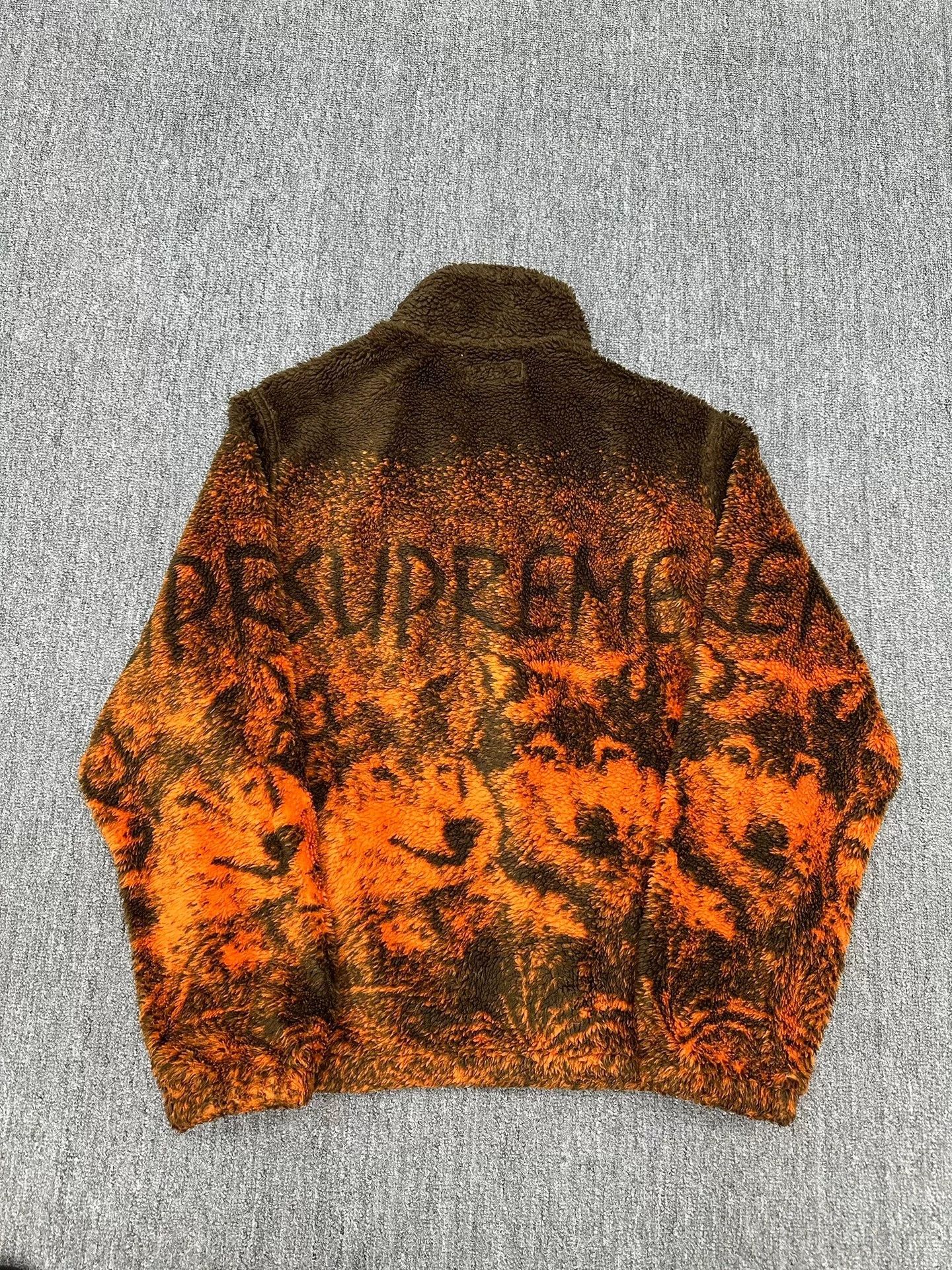 Supreme Supreme Wolf Totem Fleece Jacket Size US M / EU 48-50 / 2 - 2 Thumbnail