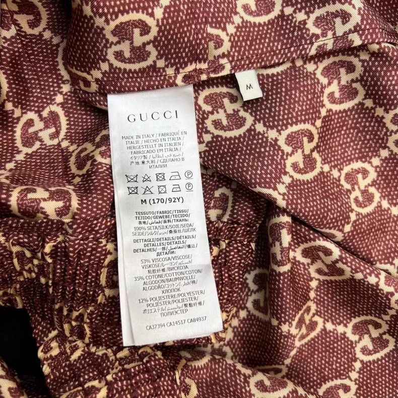 Gucci Gucci Silk old flower full print logo hooded jacket 2502-Ne Size US M / EU 48-50 / 2 - 6 Thumbnail