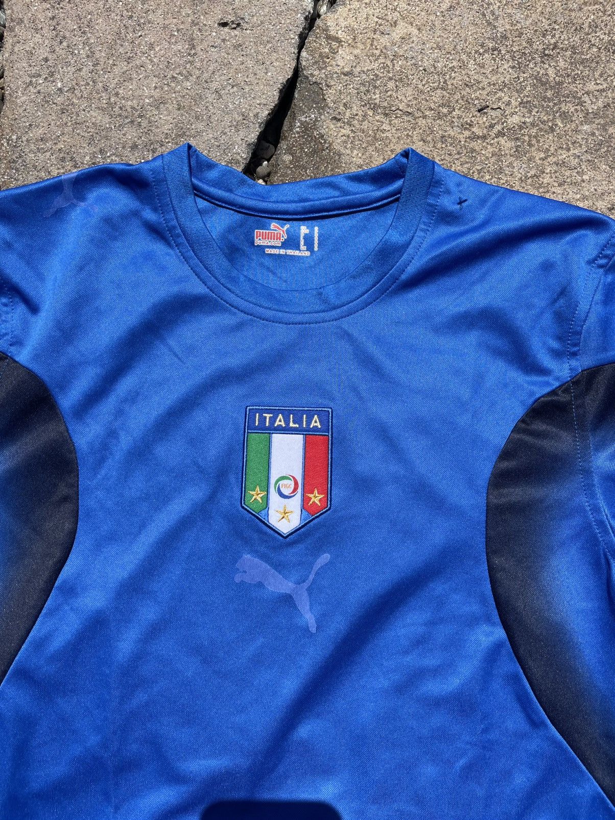 Neil Barrett × Puma 2005 Puma Italy Vintage soccer jersey Neil Barrett Italia Size US S / EU 44-46 / 1 - 6 Thumbnail