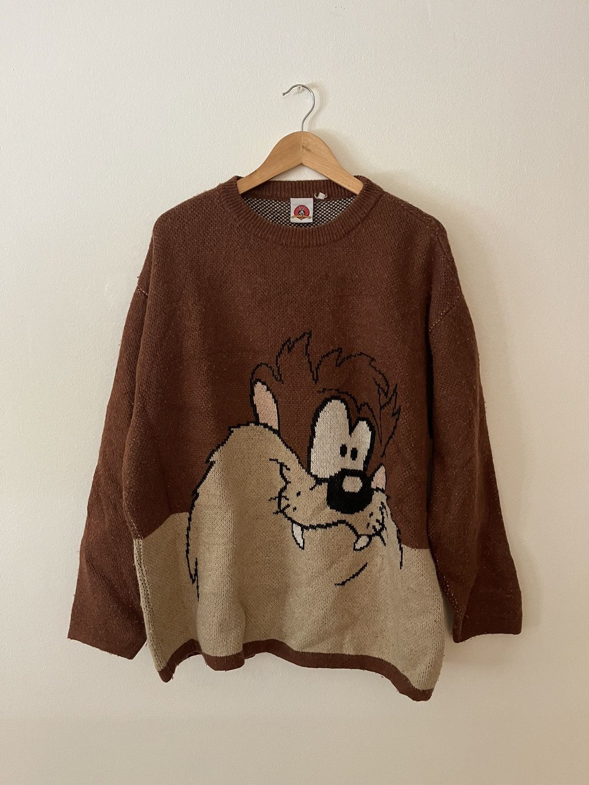 Vintage Looney Tunes Taz Sweater - 2002 - Size XL