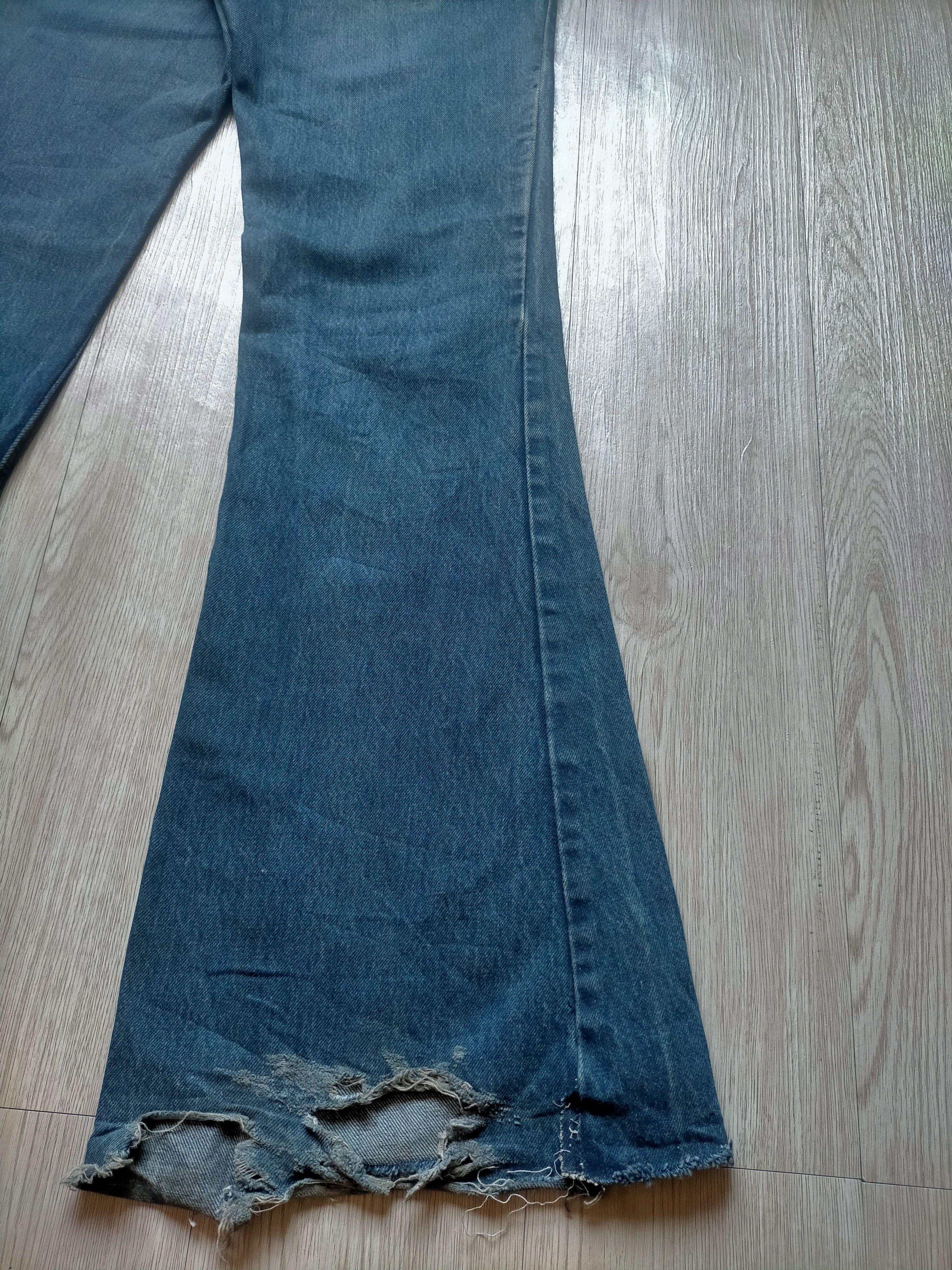 Levi's Vtg 70s Levis 684 Super Flare Boot cut Jeans Size US 30 / EU 46 - 16 Thumbnail