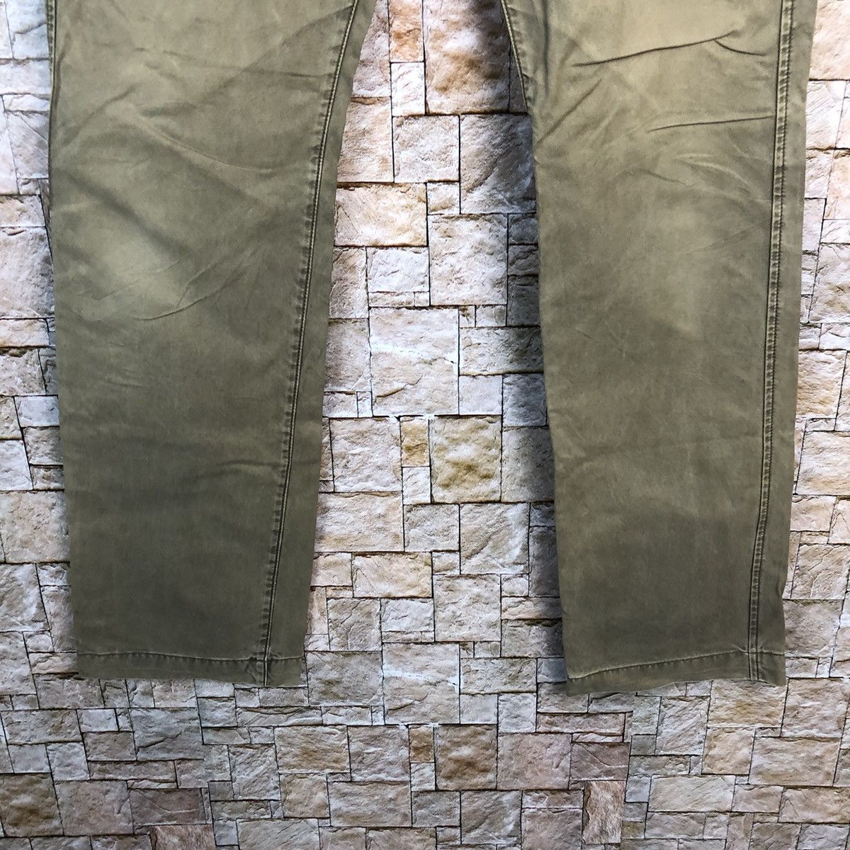Japanese Brand Back Number Brown Cargo Multipocket Pants #A439 Size US 30 / EU 46 - 7 Thumbnail