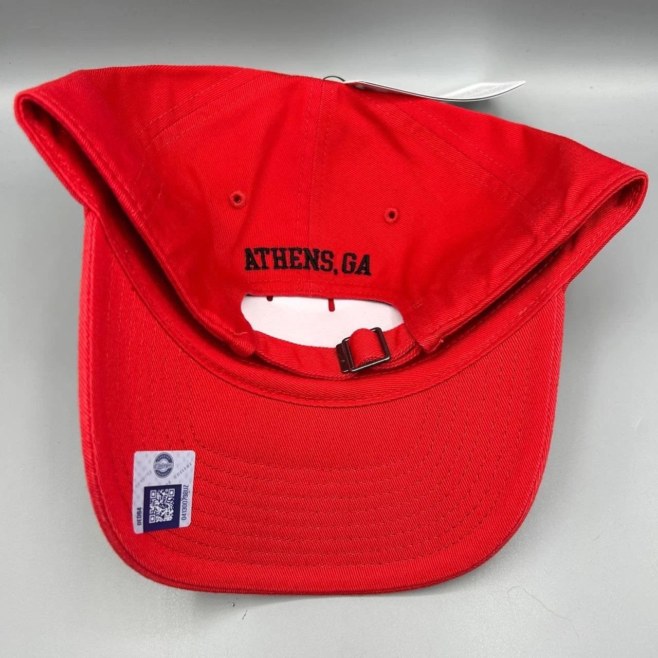 Nike Georgia Bulldogs x Nike Rise Hat M-L Strap Back Cap Cotton Size ONE SIZE - 3 Thumbnail