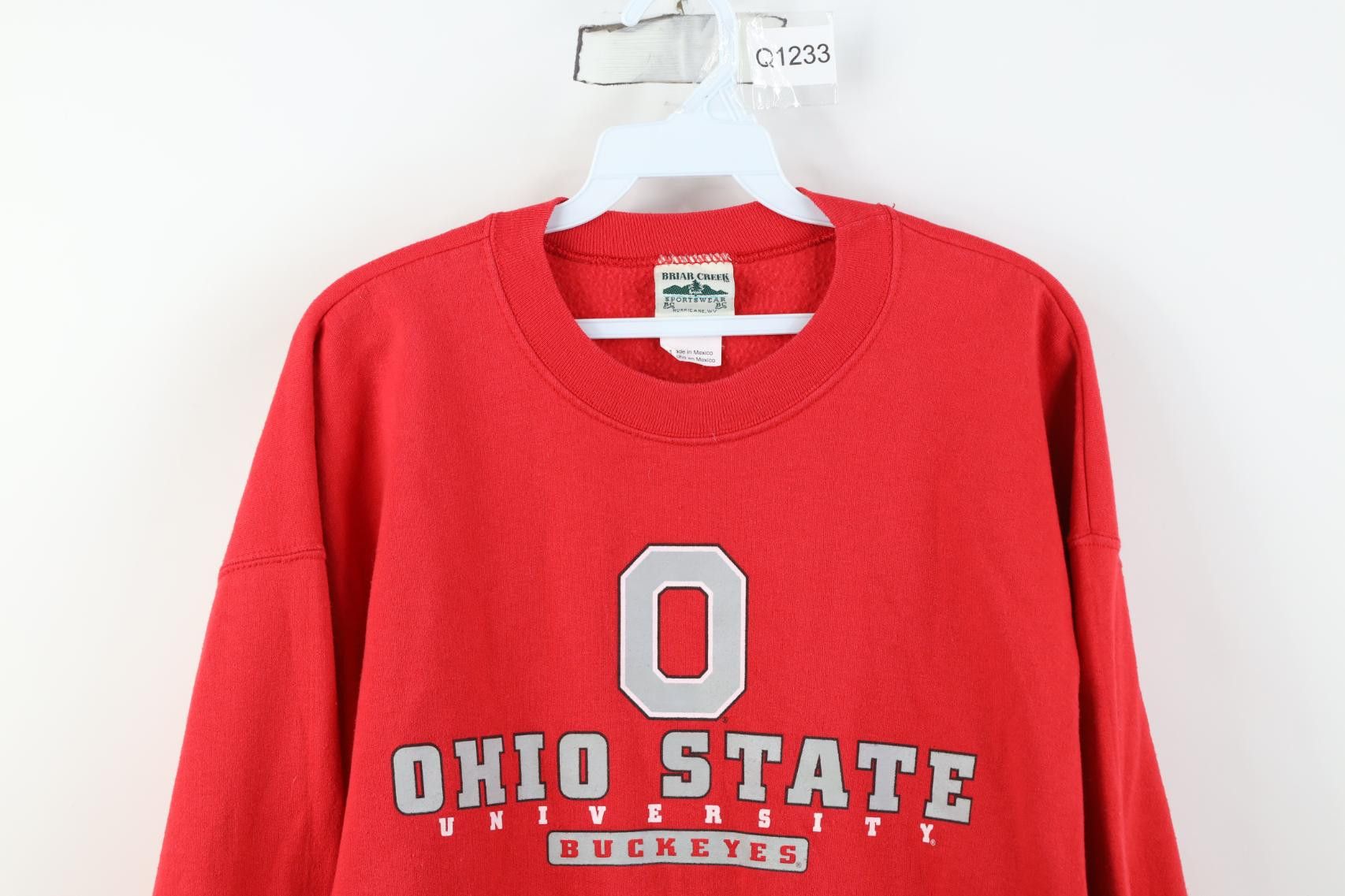 Vintage Vintage 90s Spell Ohio State University Crewneck Sweatshirt Size US L / EU 52-54 / 3 - 2 Thumbnail