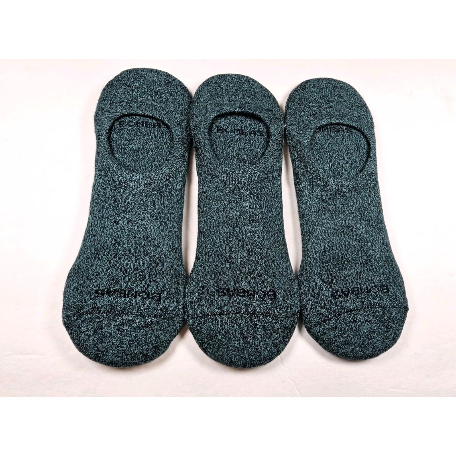 Vintage Bombas Unisex Adults No-Show Socks Lot Of 3 Pairs XL Green Marled Athletic Socks Size ONE SIZE - 2 Thumbnail