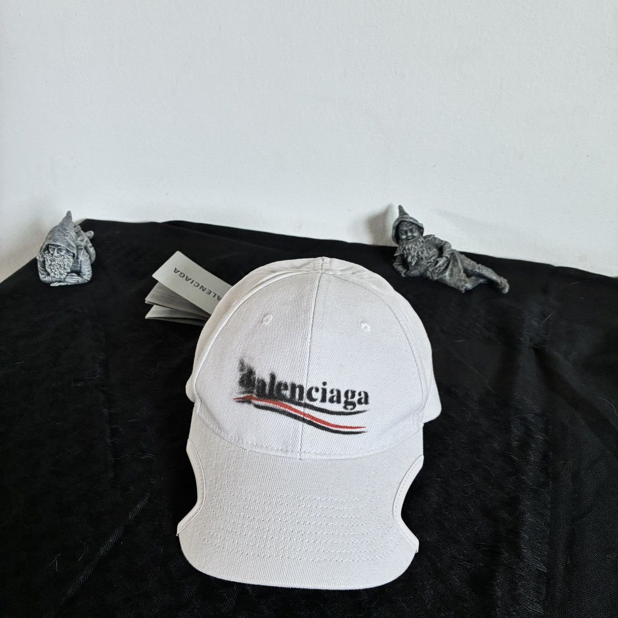 Balenciaga Gaffer Tape Notch Hat Cap - Large - Black | eBay